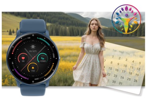 SMARTWATCH UNISEX Rubicon RNCF16 - BLUETOOTH CALL, TRENING GOOGLE FIT (sr058c) SMARTWATCH UNISEX Rubicon RNCF16 - BLUETOOTH CALL, TRENING GOOGLE FIT (sr058c)