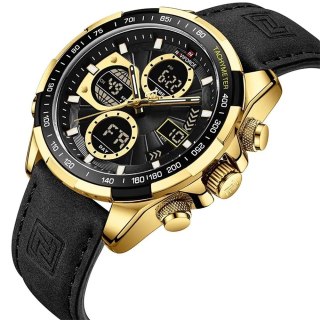 ZEGAREK MĘSKI NAVIFORCE NF9197L G/B/B + BOX