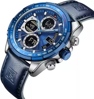 ZEGAREK MĘSKI NAVIFORCE NF9197L S/BE/BE + BOX