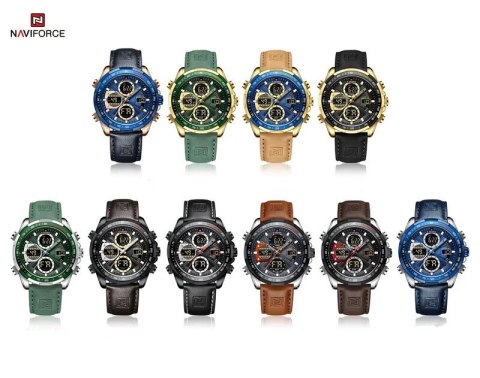 ZEGAREK MĘSKI NAVIFORCE NF9197L S/BE/BE + BOX ZEGAREK MĘSKI NAVIFORCE NF9197L S/BE/BE + BOX