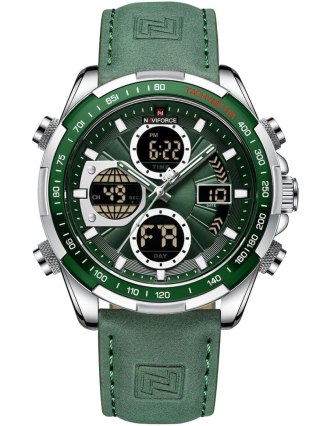 ZEGAREK MĘSKI NAVIFORCE NF9197L S/GN/GN + BOX