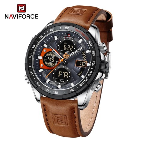 ZEGAREK MĘSKI NAVIFORCE NF9197L S/GY/O.BN + BOX ZEGAREK MĘSKI NAVIFORCE NF9197L S/GY/O.BN + BOX