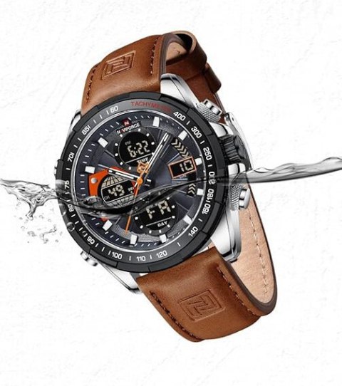 ZEGAREK MĘSKI NAVIFORCE NF9197L S/GY/O.BN + BOX ZEGAREK MĘSKI NAVIFORCE NF9197L S/GY/O.BN + BOX