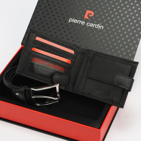 Zestaw prezentowy 10: PASEK + PORTFEL PIERRE CARDIN Zestaw prezentowy 10: PASEK + PORTFEL PIERRE CARDIN
