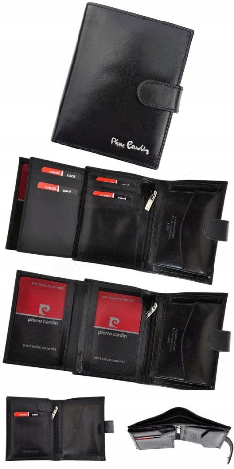 Zestaw prezentowy 2: DWUSTRONNY PASEK + PORTFEL PIERRE CARDIN Zestaw prezentowy 2: DWUSTRONNY PASEK + PORTFEL PIERRE CARDIN