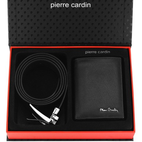Zestaw prezentowy 4: DWUSTRONNY PASEK + PORTFEL PIERRE CARDIN Zestaw prezentowy 4: DWUSTRONNY PASEK + PORTFEL PIERRE CARDIN