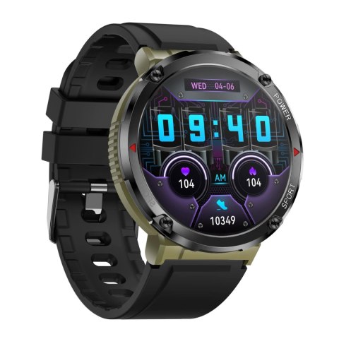 SMARTWATCH MĘSKI GRAVITY GT21-7 - BLUETOOTH CALL, DODATKOWY PASEK (sg025g) SMARTWATCH MĘSKI GRAVITY GT21-7 - BLUETOOTH CALL, DODATKOWY PASEK (sg025g)
