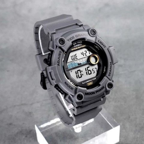 ZEGAREK MĘSKI CASIO Digital Moonphase WS-1300H-8A + BOX ZEGAREK MĘSKI CASIO Digital Moonphase WS-1300H-8A + BOX