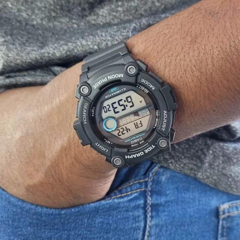 ZEGAREK MĘSKI CASIO Digital Moonphase WS-1300H-8A + BOX ZEGAREK MĘSKI CASIO Digital Moonphase WS-1300H-8A + BOX