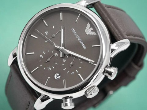 ZEGAREK MĘSKI EMPORIO ARMANI CLASSIC AR1734 + BOX (zi084c) ZEGAREK MĘSKI EMPORIO ARMANI CLASSIC AR1734 + BOX (zi084c)