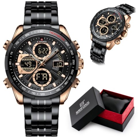 ZEGAREK MĘSKI NAVIFORCE NF9197S RG/B/B + BOX ZEGAREK MĘSKI NAVIFORCE NF9197S RG/B/B + BOX