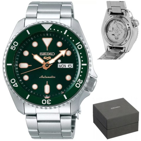 ZEGAREK MĘSKI SEIKO SRPD63K1+ BOX ZEGAREK MĘSKI SEIKO SRPD63K1+ BOX