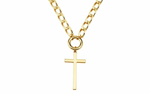 Choker z krzyżem z kolekcji Heavenly (C15/ROZ/21AU) Choker z krzyżem z kolekcji Heavenly (C15/ROZ/21AU)