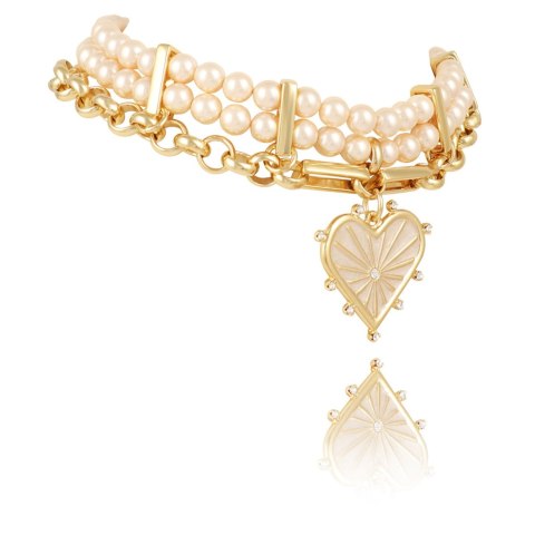 Choker z sercem z kolekcji Bella (C23/ZWE/39AU) Choker z sercem z kolekcji Bella (C23/ZWE/39AU)