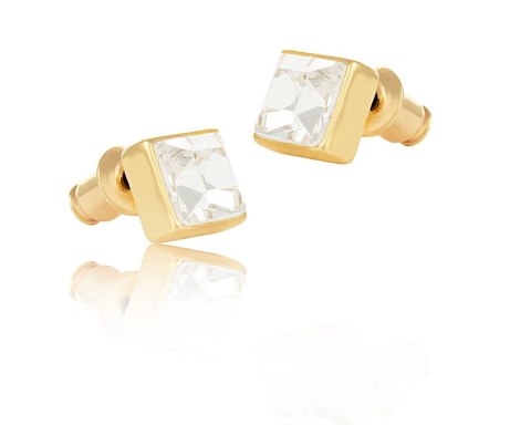 Kolczyki kwadraty z kryształami Preciosa z kolekcji Classic (P7783AU) Kolczyki kwadraty z kryształami Preciosa z kolekcji Classic (P7783AU)