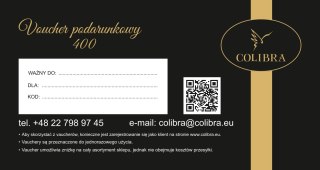 Papierowy Voucher podarunkowy 400 zł
