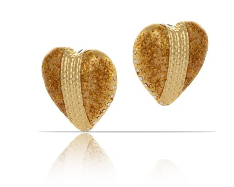 Kolczyki brokatowe serca z kryształkami Preciosa z kolekcji Heart Harmony (P23/ZIM/66/4AU) Kolczyki brokatowe serca z kryształkami Preciosa z kolekcji Heart Harmony (P23/ZIM/66/4AU)