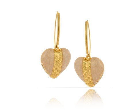 Kolczyki perłowe serca z kryształkami z kolekcji Heart Harmony (P23/ZIM/96AU) Kolczyki perłowe serca z kryształkami z kolekcji Heart Harmony (P23/ZIM/96AU)