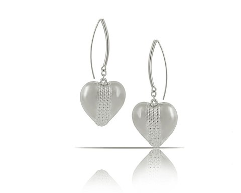 Kolczyki serca z kolekcji Heart Harmony (P23/ZIM/29/1AG) Kolczyki serca z kolekcji Heart Harmony (P23/ZIM/29/1AG)