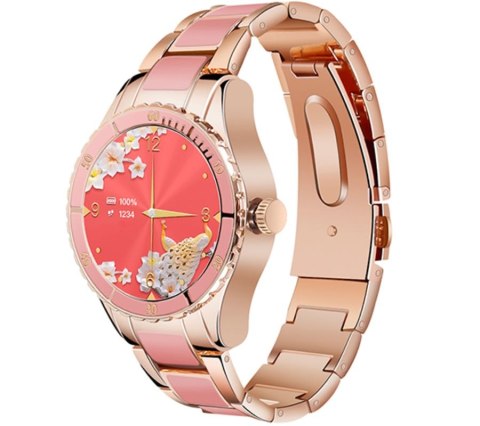 Smartwatch Damski Rubicon RNCE82 Różowy Smartwatch Damski Rubicon RNCE82 Różowy