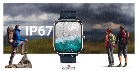 Smartwatch Giewont Dynamic SmartCall GW230-4 - Silver/Deep Ocean Smartwatch Giewont Dynamic SmartCall GW230-4 - Silver/Deep Ocean