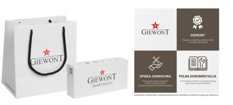 Smartwatch Giewont Dynamic SmartCall GW230-4 - Silver/Deep Ocean Smartwatch Giewont Dynamic SmartCall GW230-4 - Silver/Deep Ocean