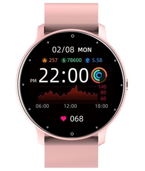 Smartwatch Giewont Sport Around GW120-1 - Powder Pink Smartwatch Giewont Sport Around GW120-1 - Powder Pink