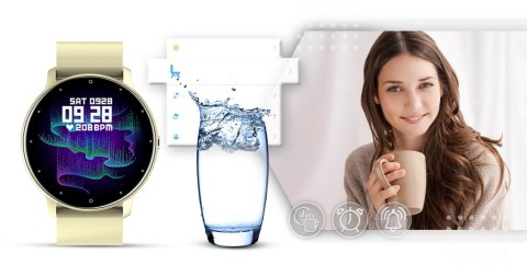 Smartwatch Giewont Sport Around GW120-6 - Ivory Effect Smartwatch Giewont Sport Around GW120-6 - Ivory Effect