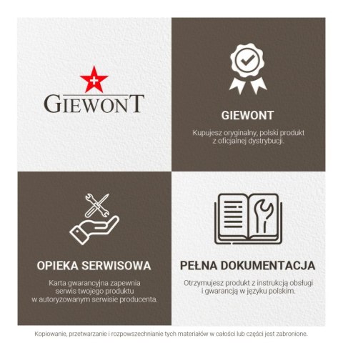 Smartwatch Giewont Sport Around GW120-6 - Ivory Effect Smartwatch Giewont Sport Around GW120-6 - Ivory Effect