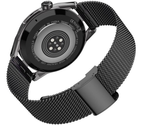 Smartwatch Rubicon RNCE88-2 Czarny- Czarny Pasek Silikonowy + Czarna Bransoleta Smartwatch Rubicon RNCE88-2 Czarny- Czarny Pasek Silikonowy + Czarna Bransoleta