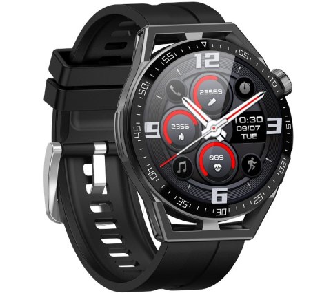 Smartwatch Rubicon RNCE88-2 Czarny- Czarny Pasek Silikonowy + Czarna Bransoleta Smartwatch Rubicon RNCE88-2 Czarny- Czarny Pasek Silikonowy + Czarna Bransoleta