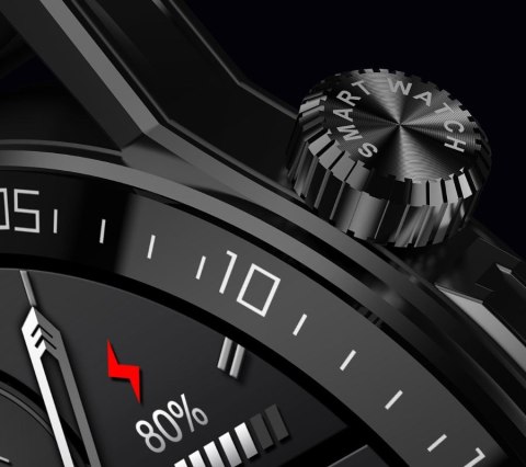 Smartwatch Rubicon RNCE88-2 Czarny- Czarny Pasek Silikonowy + Czarna Bransoleta Smartwatch Rubicon RNCE88-2 Czarny- Czarny Pasek Silikonowy + Czarna Bransoleta