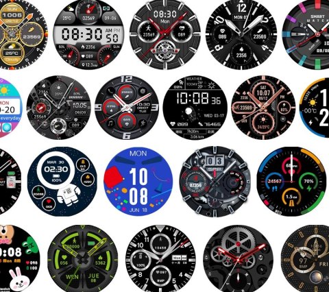Smartwatch Rubicon RNCE88-2 Czarny- Czarny Pasek Silikonowy + Czarna Bransoleta Smartwatch Rubicon RNCE88-2 Czarny- Czarny Pasek Silikonowy + Czarna Bransoleta