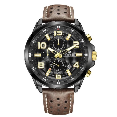 Zegarek Męski Perfect Chronograf CH05L-08 + Box Zegarek Męski Perfect Chronograf CH05L-08 + Box