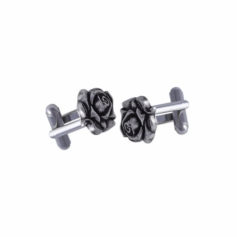 Spinki do koszuli Róża (SM22/MEN/45AG CZ) Spinki do koszuli Róża (SM22/MEN/45AG CZ)