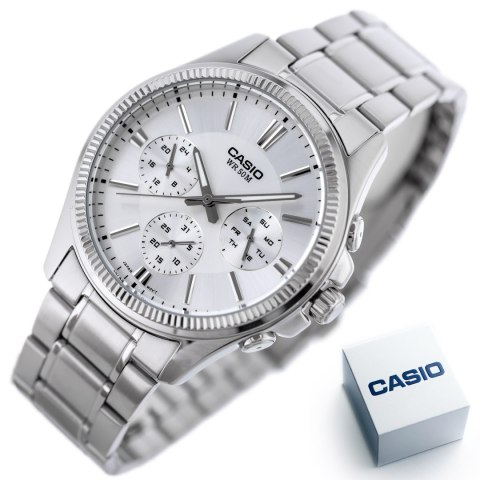 ZEGAREK MĘSKI CASIO MTP-1375D-7A (zd112a) + BOX ZEGAREK MĘSKI CASIO MTP-1375D-7A (zd112a) + BOX