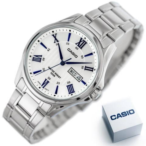 ZEGAREK MĘSKI CASIO MTP 1384D-7A2 (zd108b) + BOX ZEGAREK MĘSKI CASIO MTP 1384D-7A2 (zd108b) + BOX