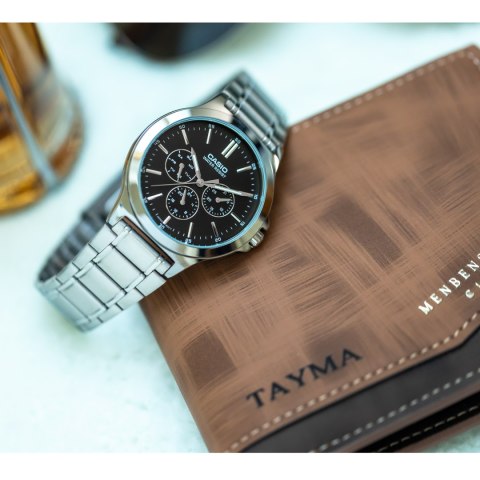 ZEGAREK MĘSKI CASIO MTP-V300D-1A + BOX ZEGAREK MĘSKI CASIO MTP-V300D-1A + BOX
