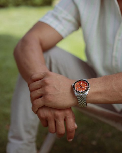 ZEGAREK MĘSKI SEIKO 5 SPORTS SSK005K1 GMT AUTOMAT WR100 + BOX ZEGAREK MĘSKI SEIKO 5 SPORTS SSK005K1 GMT AUTOMAT WR100 + BOX