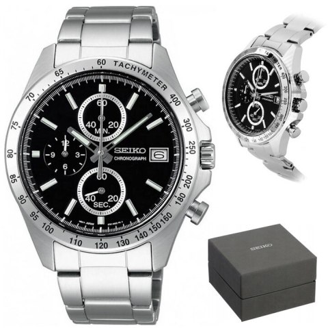 ZEGAREK MĘSKI SEIKO CHRONOGRAPH CASUAL QUARTZ SBTR005 + BOX ZEGAREK MĘSKI SEIKO CHRONOGRAPH CASUAL QUARTZ SBTR005 + BOX