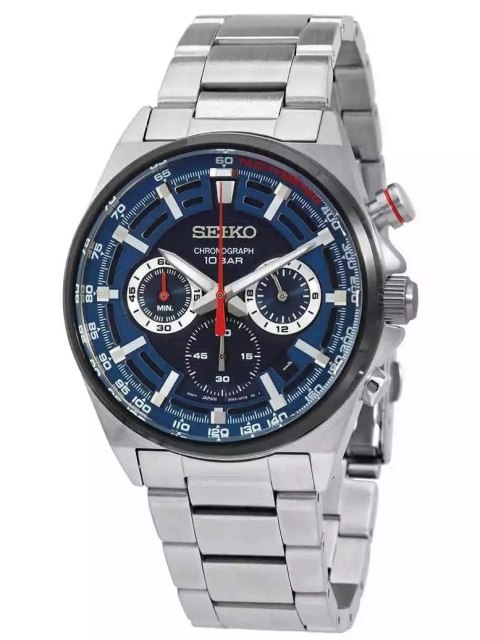 Zegarek Męski Seiko SSB407P1 + BOX Zegarek Męski Seiko SSB407P1 + BOX