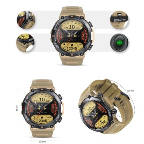 Smartwatch Gravity GT7-4 PRO Smartwatch Gravity GT7-4 PRO