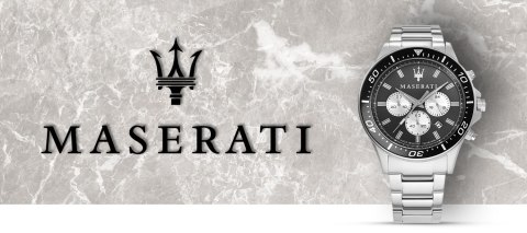 Zegarek Męski Maserati Sfida R8873640004 + BOX Zegarek Męski Maserati Sfida R8873640004 + BOX