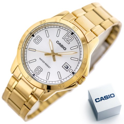 ZEGAREK MĘSKI CASIO MTP-V004G-7B2 (zd047e) + BOX ZEGAREK MĘSKI CASIO MTP-V004G-7B2 (zd047e) + BOX