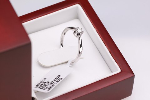 Złoty pierścionek PBD1517 - Diament Złoty pierścionek PBD1517 - Diament