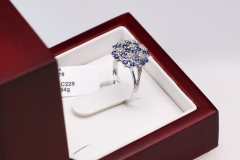 Złoty pierścionek PBD1600 - Diament Złoty pierścionek PBD1600 - Diament