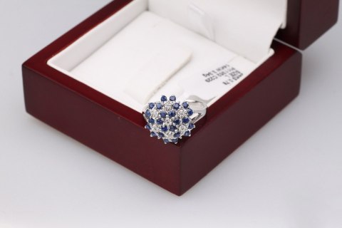 Złoty pierścionek PBD1600 - Diament Złoty pierścionek PBD1600 - Diament