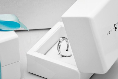 Złoty pierścionek PBD4357 - Diament Złoty pierścionek PBD4357 - Diament