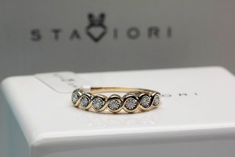 Złoty pierścionek PXD3811 - Diament Złoty pierścionek PXD3811 - Diament