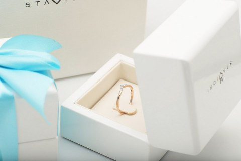 Złoty pierścionek PRD5990 - Diament Złoty pierścionek PRD5990 - Diament